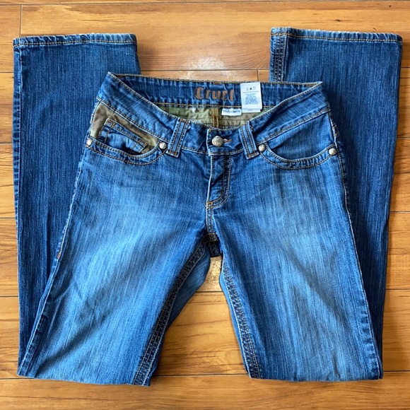 Cruel Girl Camryn Camo Slim Fit Bootcut Jeans - Picture 6 of 9